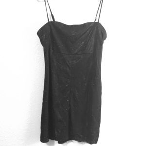 Urban outfitters black sparkley dress